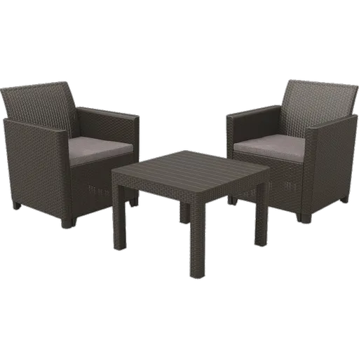 Keter balkónový set Claire grafit