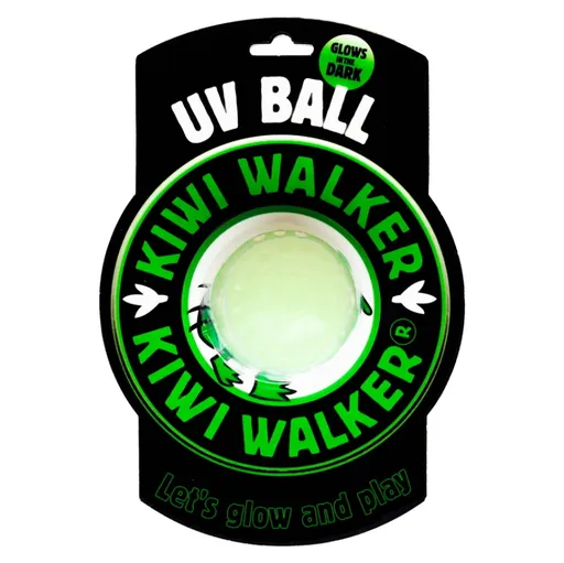 KIWI WALKER Glow ball maxi hračka pes plávajúci z TPR peny 7 cm