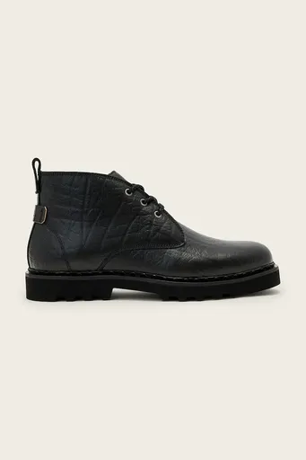 Kožené poltopánky AllSaints Skiff Mid Boot