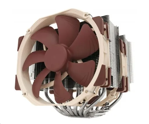 NOCTUA Chladič CPU NH-D15, 2x 140mm, LGA1851, AM5, hnedá/strieborná