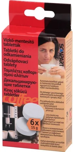 ODVÁPŇOVACIE TABLETY 6 ks SCANPART