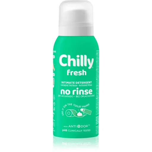 Chilly Fresh No Rinse osviežujúca čistiaca pena na intímnu hygienu 100 ml