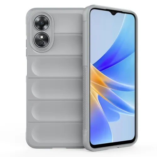 STEPS Ochranný kryt Oppo A17 svetlošedý