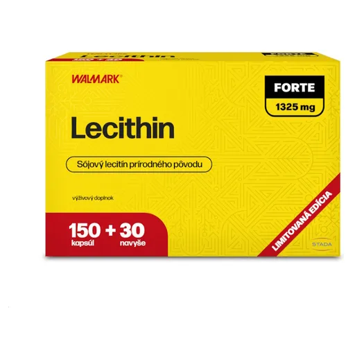 WALMARK Lecithin Forte 1325 mg 150 + 30 kapsúl NAVYŠE