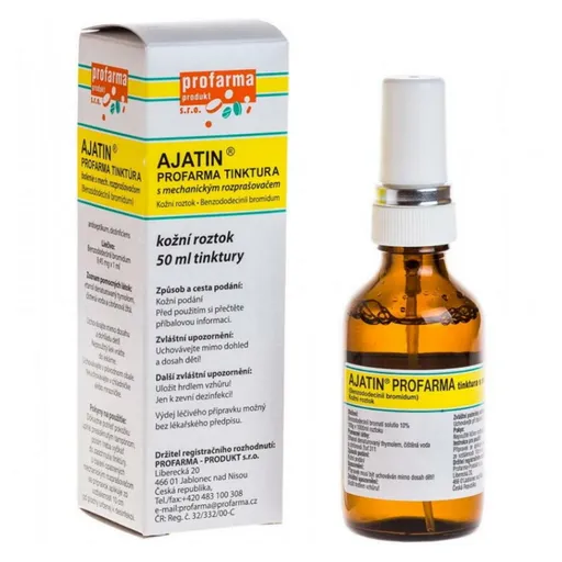 AJATIN Profarma tinktúra 100 mg/ml dermálny roztok 50 ml
