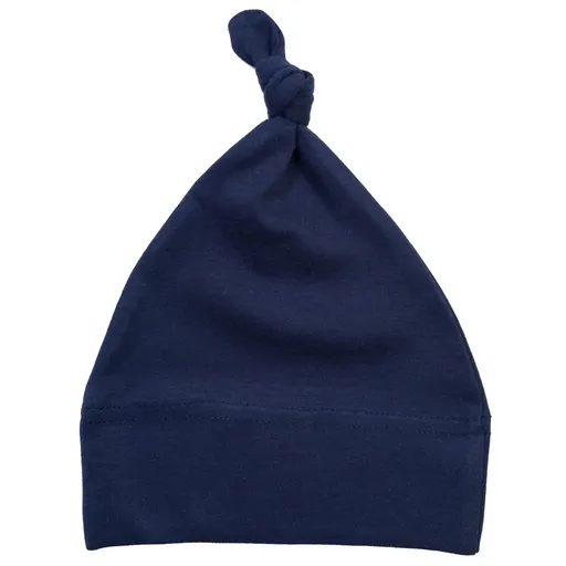 Babybugz Detská čiapka s uzlíkom One Knot - Námornícka modrá