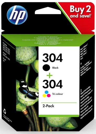 HP 304 3JB05AE#301 multipack originálna cartridge