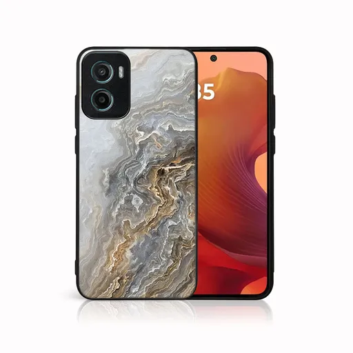 MY ART Ochranný kryt pre Motorola Moto G05 / Moto E15 BEIGE (151)