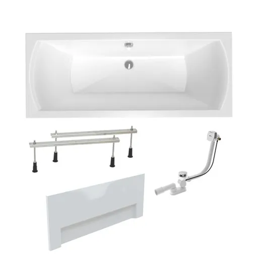 Obdĺžniková vaňa Laguna Cube Way Plus 160x70 cm akrylát ľavá aj pravá SIKOCUB1600APNPC