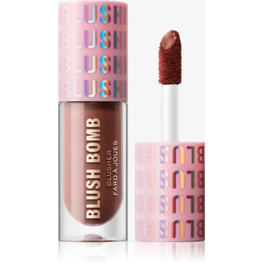 Makeup Revolution Y2k Blush Bomb tekutá lícenka odtieň That's Fly Nude 4.5 ml