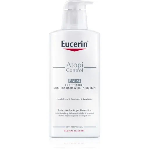 Eucerin AtopiControl ľahká hydratačná emulzia pre svrbiacu a podráždenú pokožku 400 ml