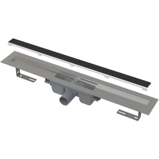 Podlahový žľab Alca bez okraja s roštom pre vloženie dlažby APZ15-105050