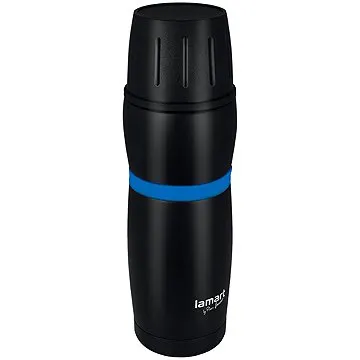 Lamart termoska 480 ml čierno/modrá CUP LT4053