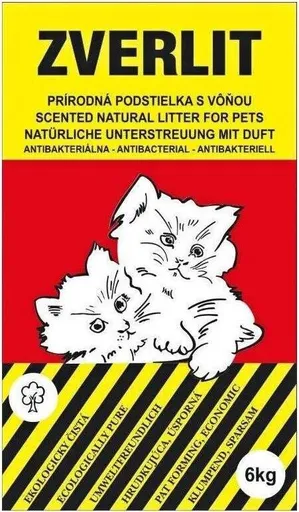 Zverlit červený, prírodná podstielka pre zvieratá - s vôňou 6kg