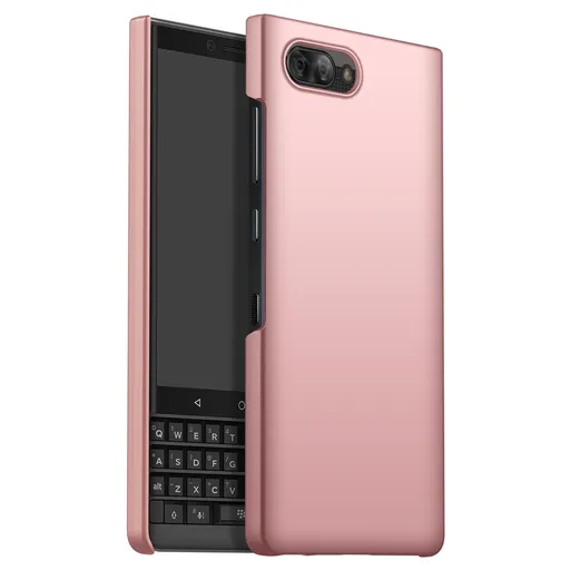 PLASTIC Ochranný plastový kryt pre BlackBerry Key 2 ružový