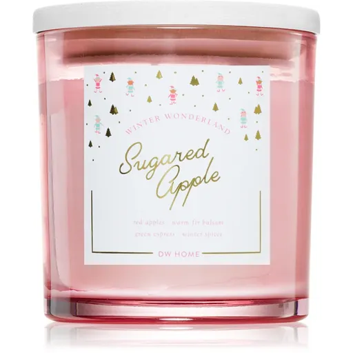DW Home Winter Wonderland Sugared Apple vonná sviečka 374 g
