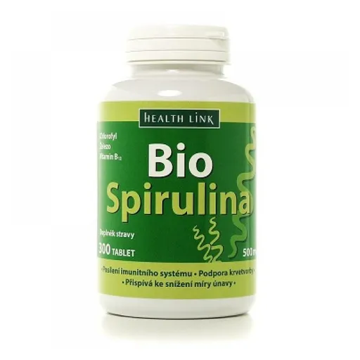 HEALTH LINK Bio Spirulina 500 mg 300 tabliet