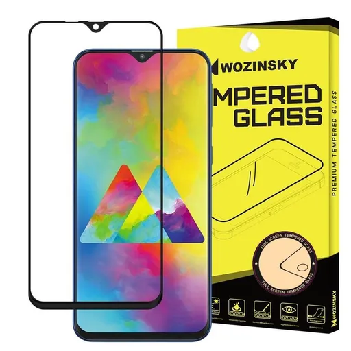 3D Tvrdené sklo Samsung Galaxy M10 čierne