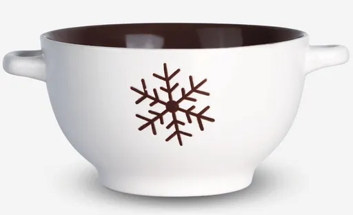 VERONI - Miska 600ml Vločka