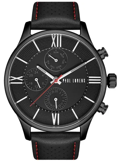 PÁNSKE HODINKY PAUL LORENS - PL11652A6-1A3 (zg355b) + KRABIČKA