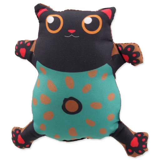 Plaček Hračka LET`S PLAY kočka s catnipem 5 - 14 cm