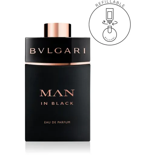 BVLGARI Bvlgari Man In Black parfumovaná voda plniteľná pre mužov 150 ml