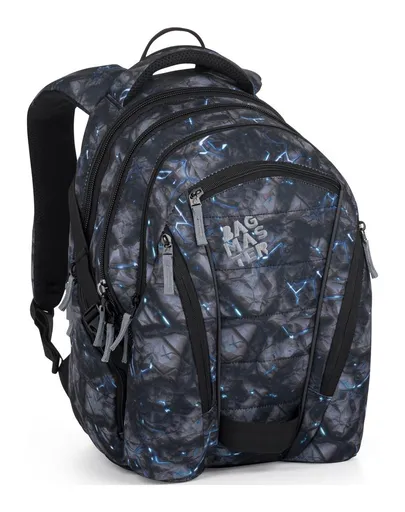 Školský batoh Bagmaster Bag 24 A Grey/Blue