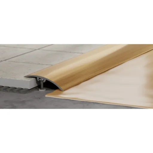 Lišta prechodová Havos, hliník, dĺžka 90 cm, výška hrany 8 mm, LP3B90