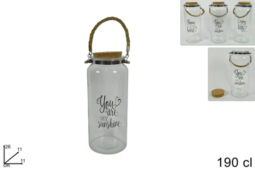 MAKRO - Dóza sklo 1,9l