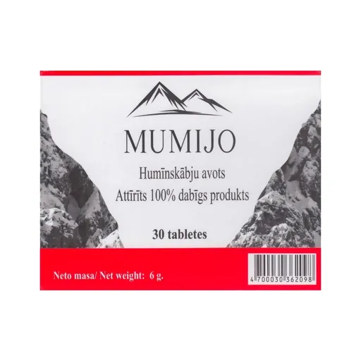 Altajské mumio Shilajit - 30 tabliet - BIOVIT LLC