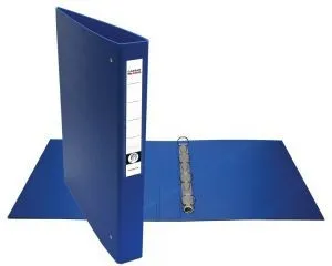 Zakladač A4 4cm 4 krúžky PP Imperator modrý