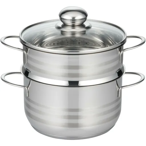 Elo 22724 Základný nerezový parný hrniec Brillant24 cm, 2,9/5,6 l, 24 cm