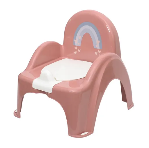 TEGA BABY Nočník kresielko s hudbou Meteo - old rose