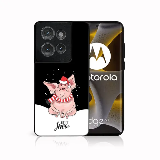 MY ART Kryt s vianočným dizajnom Motorola Edge 60 Neo / 50 Neo / ThinkPhone 25 / ThinkPhone 25 LET IT SNOW (075)