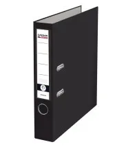 Zakladač A4 5cm pákový PP Imperator Rado čierny prstokrúžok