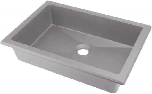 DEANTE - Correo metallic grey Granit umývadlo - 500x400 mm CQR_SU5U