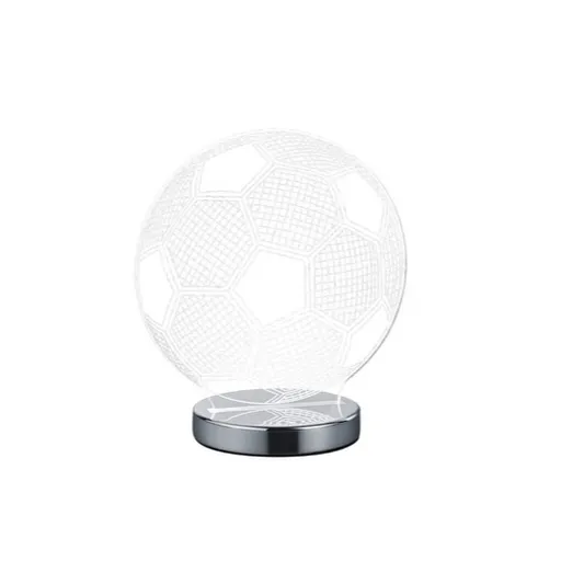 Reality Ball led stolová lampa chróm rer 52471106 RER52471106