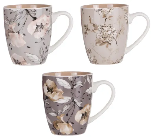 VERONI - Hrnček 360ml Serena rôzne motívy