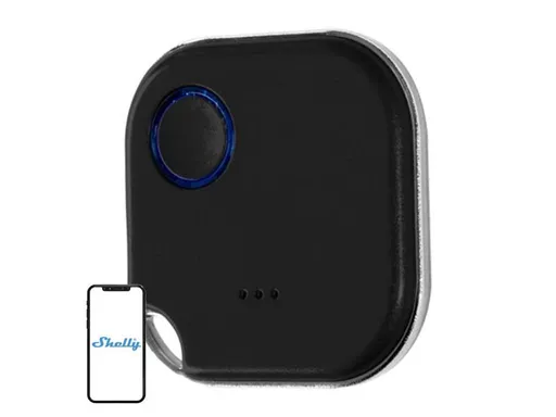 Inteligentné tlačidlo SHELLY BLU Button 1 Black Bluetooth