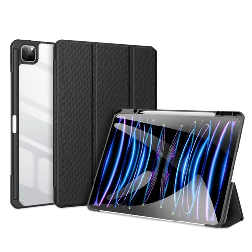DUX TOBY Flipové puzdro pre Apple iPad Pro 13 2024 / M5 2025 čierne