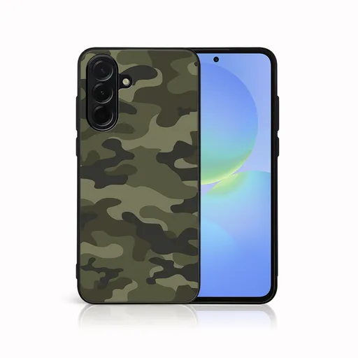 MY ART Ochranný kryt pre Samsung Galaxy A17 / A17 5G GREEN CAMO (235)
