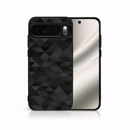 MY ART Ochranný kryt pre Google Pixel 10 / Pixel 10 Pro BLACK TRIANGLES (232)