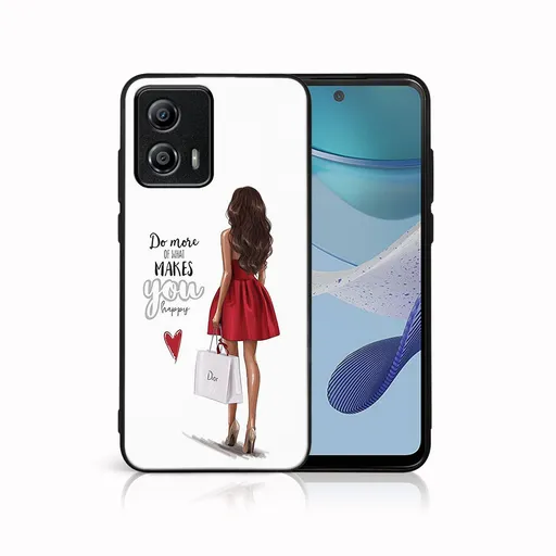 MY ART Ochranný kryt pre Motorola Moto G53 5G RED DRESS (137)