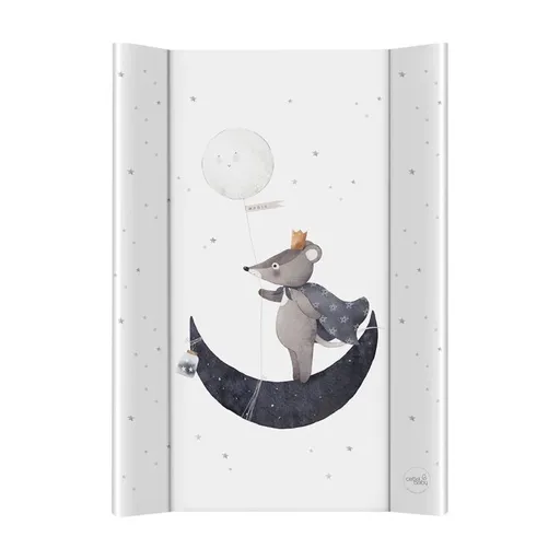 CEBA BABY Podložka prebaľovacia 2-hranná mäkká (50x70) Basic Moon Prince