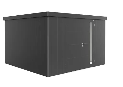 Biohort Záhradný domček BIOHORT Neo 4D duo 348 × 348 cm (tmavo šedá metalíza)