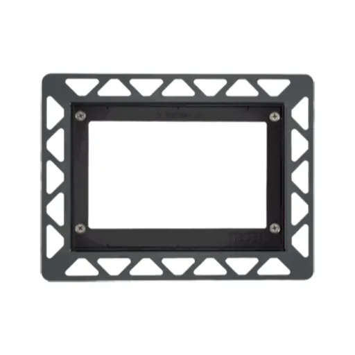 Tece Loop inštalačný rámček z plastu v čiernej farbe 9240647 9.240.647