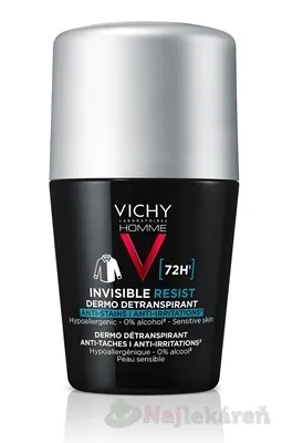 VICHY HOMME Invisible Resist antiperspirant pre mužov 50ml