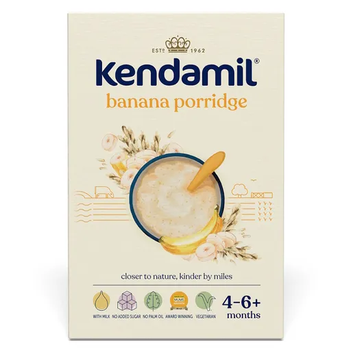 KENDAMIL Mliečna kaša s banánom 4m+ 150 g