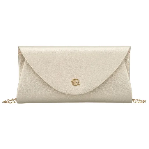 Dámska zlatá listová kabelka z eko kože ROVICKY