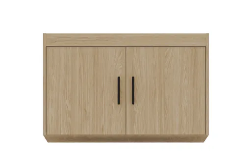 ArtLemp Nadstavec na šatníkovú skriňu ELLEN 2D | dub olejovaný